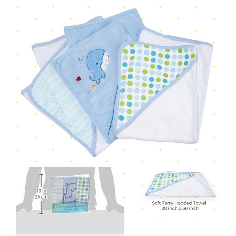Walmart baby cheap hooded towels