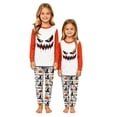thumbnail image 5 of Matching Family Halloween Pajamas Set Festive Printed Sleepwear Design Cozy Long Sleeve Shirt and Bottoms for Adults Couples Family Spooky Nightwear Party PJs Outfit Halloween Gifts, 5 of 5