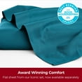Mellanni Twin Flat Sheet Only, Hotel Luxury Soft Microfiber Top Sheet