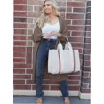 thumbnail image 6 of Women's Oversized Slouchy Knit Chunky Open Front Sweater Coat, 6 of 6