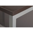thumbnail image 3 of Bush Business Furniture Easy Office Wood Computer Desk for Two in Mocha Cherry, 3 of 17