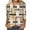 QR1-Khaki, variant on VKOYWKM Halloween Costumes for Women Halloween Print T Shirts 3/4 Sleeve Loose Fit Crew Neck T-Shirts Fall Tops