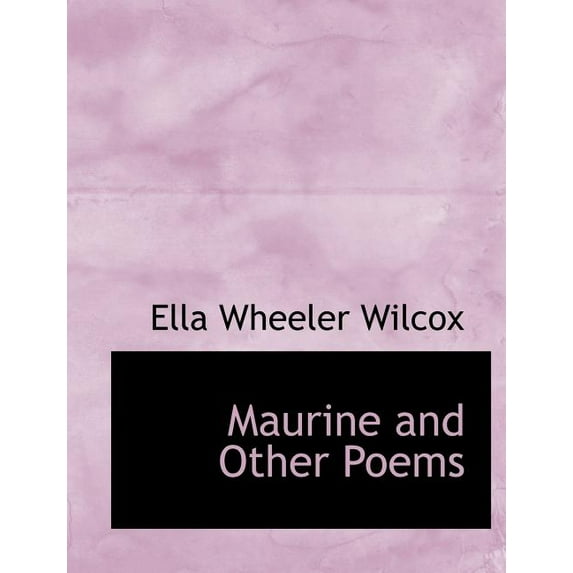 Maurine and Other Poems (Paperback)