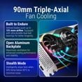 thumbnail image 5 of PNY NVIDIA GeForce RTX™ 5070 Ti Epic-X™ ARGB OC Triple Fan, Graphics Card 16GB GDDR7, 2.98-Slot, 5 of 21