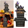 thumbnail image 2 of Advent Calendar Halloween Countdown Calendars Wood Coffin Christmas Calendars, 2 of 4
