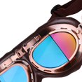 thumbnail image 4 of Protección UV, antiarañazos, antivaho, a prueba de viento, ideal para andar al aire libre - Gafas de sol de moto vintage de estilos coloridos, 4 of 5