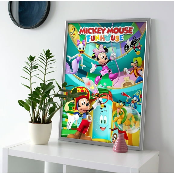 Mickey Mouse Funhouse Poster or Canvas Wall Art
