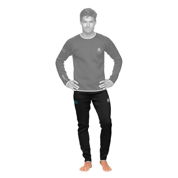 Waterproof Meshtec 3D Pants Mens (Black, XXXL/T )