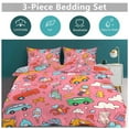 thumbnail image 6 of Fire Engine Car Truck Bedding Set with Zipper Closure for Girls & Boys, 6 of 6