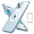thumbnail image 1 of Set de fundas ESR para iPhone 15 translúcidas mate con protector de pantalla, 1 of 8