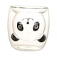 thumbnail image 1 of Taza de café con aislamiento de doble pared, decoración de vajilla romántica, regalo, Panda de dibujos animados, taza de cristal doble para fiesta de, 1 of 9