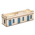 thumbnail image 3 of Kits de modelos de arquitectura a escala 1:72, rompecabezas de madera 3D, modelo de casa de madera para adolescentes Departamento, 3 of 9
