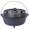 thumbnail image 3 of Yiyuanjin pre-Seasoned Cast Iron Dutch Oven with Lid, 4.5 Quart Outdoor Camping Pot BBQ Cooking Pot, 3 of 8
