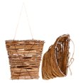 thumbnail image 1 of NUOLUX 2Ud Cestas De Pared En Rattan Ligero Para Uso En De Hogar Y Exterior, 1 of 7