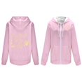 thumbnail image 1 of Sudadera con capucha de manga larga para mujer, informal, con capucha, para exteriores y chaquetas, a la moda, con estampado, de manga larga, con bolsillos, 1 of 4
