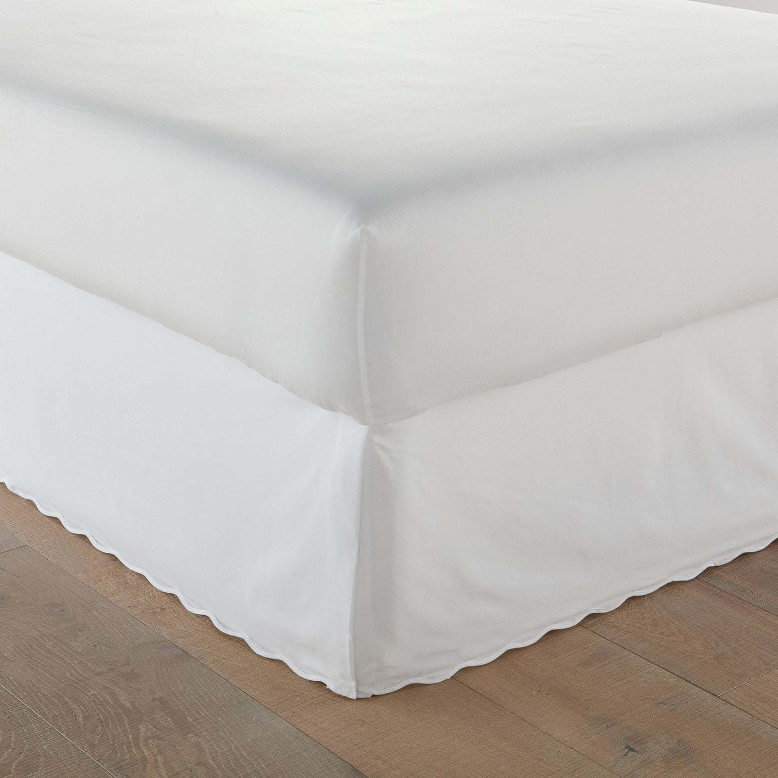 Solid Tailored Bedskirt by Stone Cottage