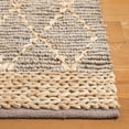thumbnail image 4 of SAFAVIEH Natural Fiber Ingram Geometric Area Rug, Silver, 6' x 6' Square, 4 of 10