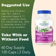 thumbnail image 6 of RidgeCrest Herbals Blood Pressure Herbal Formula, 12 Herbs, Poria Mushroom, Gastrodia, Gardenia, for Heart, Vascular, Circulation Health, Nitric Oxide Support, Stress Management (120 Caps, 60 Serv), 6 of 6