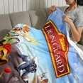 thumbnail image 3 of Lion Guard-Anti-Pilling Flannel Blanket Soft Lightweight Plush Fuzzy Cozy Luxury Blanket for Home and Kitchen Use – Perfect for Kids and Adults 40"x60", 3 of 6