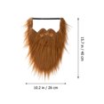 thumbnail image 4 of Barbas Falsas Halloween Bigote Falso Divertido Bigote Falso Para Suministros De Fiesta De Disfraces De Halloween ANGGREK Halloween Fake Mustache, 4 of 7