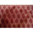 thumbnail image 4 of oneOone Cotton Silk Dusty Rose Fabric Geometric Line Ikat Diy Clothing Quilting Fabric Print Fabric By Yard 42 Inch Wide, 4 of 4