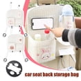 thumbnail image 2 of Car Seat Back Storage Bag Cartoon Multifunctional Car Storage Bucket For, 2 of 8