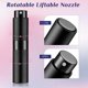 thumbnail image 2 of Botella de aerosol recargable para atomizador de perfume, 8 ml, Remerry x15, negra, 2 of 6