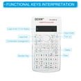 thumbnail image 3 of Unique Bargains Scientific Calculator 2 Line 12 Digit Standard Engineering Calculator White 2 Pack, 3 of 6