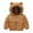 Z1Brown, variant on lnmuld Kids Coats Boys Heated Jacket Rechargeable Battery Powered Warm Winter Coat with Heating Pad for Kids Youth Cold Weather Outdoor Activities Size:5-6 Years