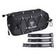 thumbnail image 2 of Bolsa para manillar de bicicleta, bolsa delantera plegable para bicicleta, práctica para bicicleta de montaña y carretera, bolsa pequeña para cuadro Negro 2.1L, 2 of 8