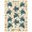 Blue Cream, Pattern 1, variant on ODIKA 8'x10' Washable Area Rug Turtle Ocean Starfish Border Entry Themed Teal Beachy Nautical Flowing Dynamic for Living Room, Under Sectional, Family , Durable, Non-Slip