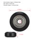thumbnail image 4 of Rueda Pasiva De Impresora 3D De Movimiento Suave, 10,23 Mm De Espesor, Bajo Ruido Con Polea De Plástico De Impresora De Cojinete 625ZZ, Para La Mayoría De Los Accesorios De ANGGREK 3D Printer Wheel, 4 of 8