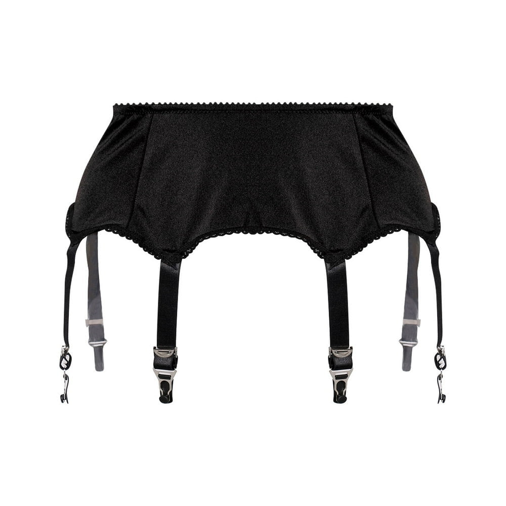 Women Garter Belt 6 Straps Metal Clip Suspender for High Stocking Walmart