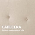thumbnail image 5 of Base King Size Ilios Innova Para Cama Color Beige, 5 of 5