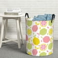 thumbnail image 5 of colorful Lemon cartoon Laundry Basket, Laundry Hamper Waterproof Laundry Bag Clothes Hamper Laundry Bin with Handles for Bedroom, Living Room, Kids Room-#, 5 of 5