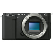 Sony Alpha ZV-E10 24.2 Megapixel Mirrorless Camera Body Only, Black