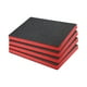 thumbnail image 1 of Insertos de espuma para caja de herramientas, revestimiento para caja de herramientas, tapete aislante reutilizable para tapicería, láminas de espuma 56 x 46 x 25 cm, 1 of 8