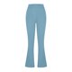 thumbnail image 5 of Karight Women's Fashion Casual Temperament Solid Color Knitted Pull Slim Flare Trousers, 5 of 6