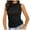 ☂115-Black, variant on Fashion Mesh Sheer Sleeveless Tops for Women See Through High Neck Low Cut Scoop Back Slim Fitted Tank Mesh Shirt Going Out Tops