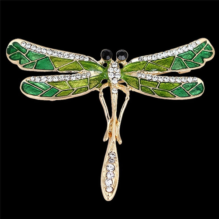 Dragonfly Brooch. Crystal Brooch.brooch for Women.wedding Gift