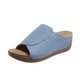 thumbnail image 1 of Sandalias Cuña Ortopédicas Verano No Deslizan para Viajar (marrón 7), 1 of 6