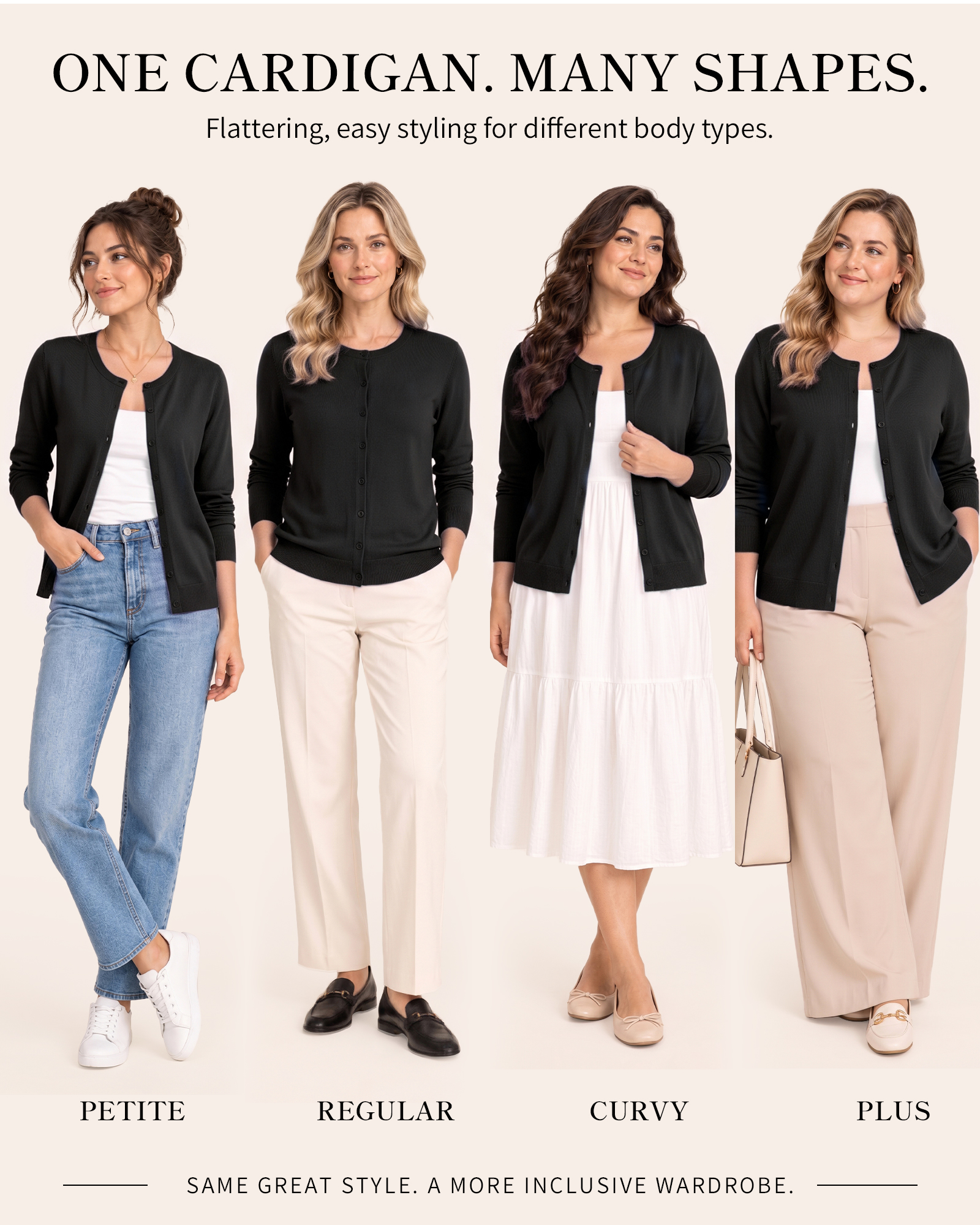 QUALFORT Women's 100% Cotton Button-Front Cardigan Sweater photo 5