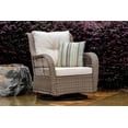 thumbnail image 2 of Tortuga Outdoor Rio Vista Swivel Glider Chair w/ Sandstone Wicker and Canvas Natural Cushions, 2 of 9