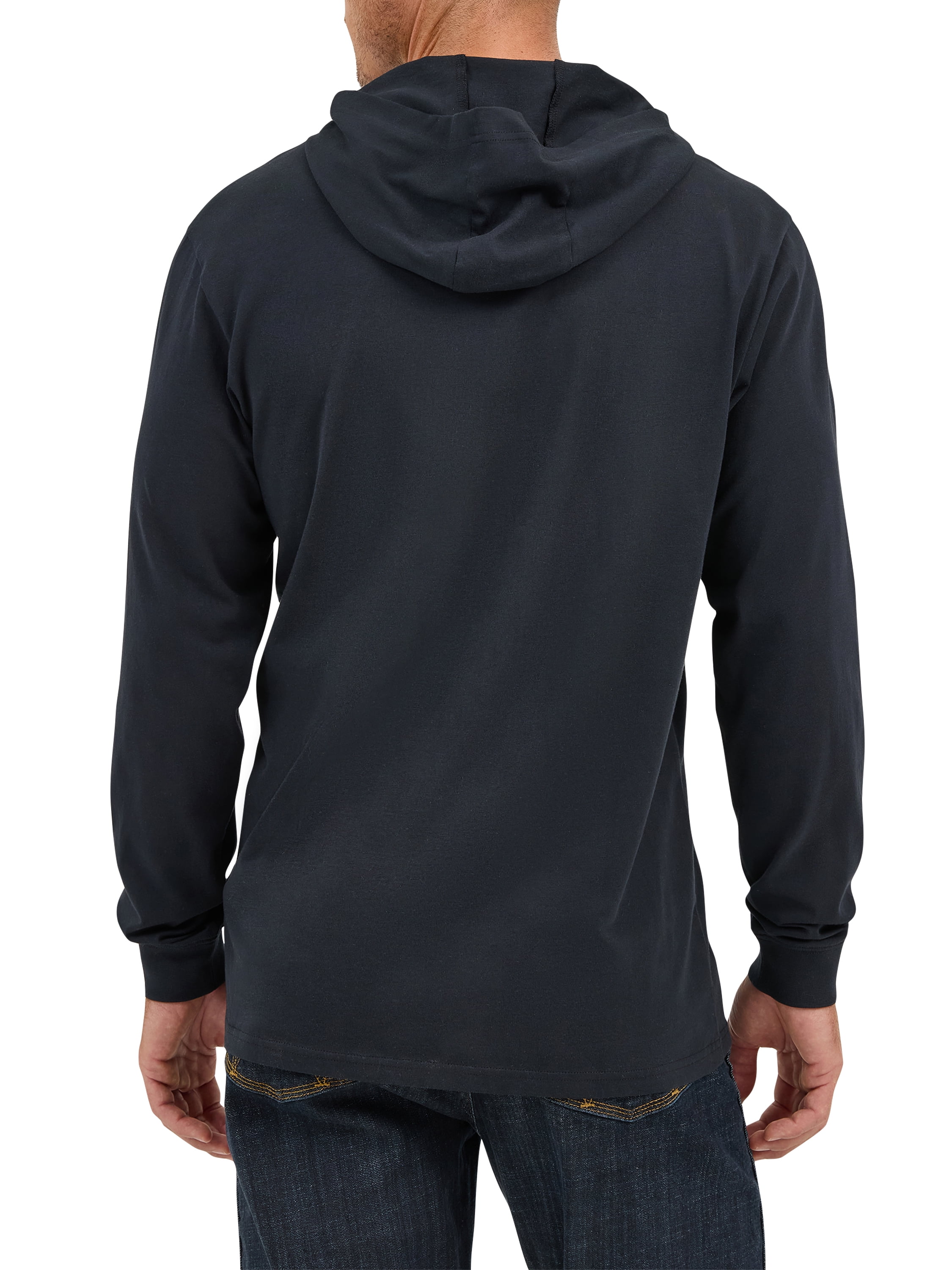 Wrangler® Men's Hooded Long Sleeve Fender Graphic Tee, Sizes M-2XL