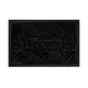 thumbnail image 1 of Tapete para Entrada de PVC y Alfombra de Uso Rudo para Interior y Exterior con Leyenda Bienvenido Du Vló Tapete Felpudo Negro, 1 of 4