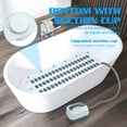 thumbnail image 6 of Thehsnt Remote Control Spa Jet Mat - 6-Speed Adjustable Bubbles with Suction Cups & Pillow for Most Tubs, 6 of 12