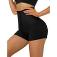 thumbnail image 4 of Unique Bargains Women's Butt Lifter Boyshorts Shapewear Panties with Hooks Closure M Black, 4 of 6