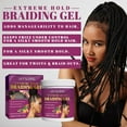 Fufafayo Clearance HOLD BRAIDING GEL,Hair Braid Gel Maintains A Stunning Smell No Flake Long