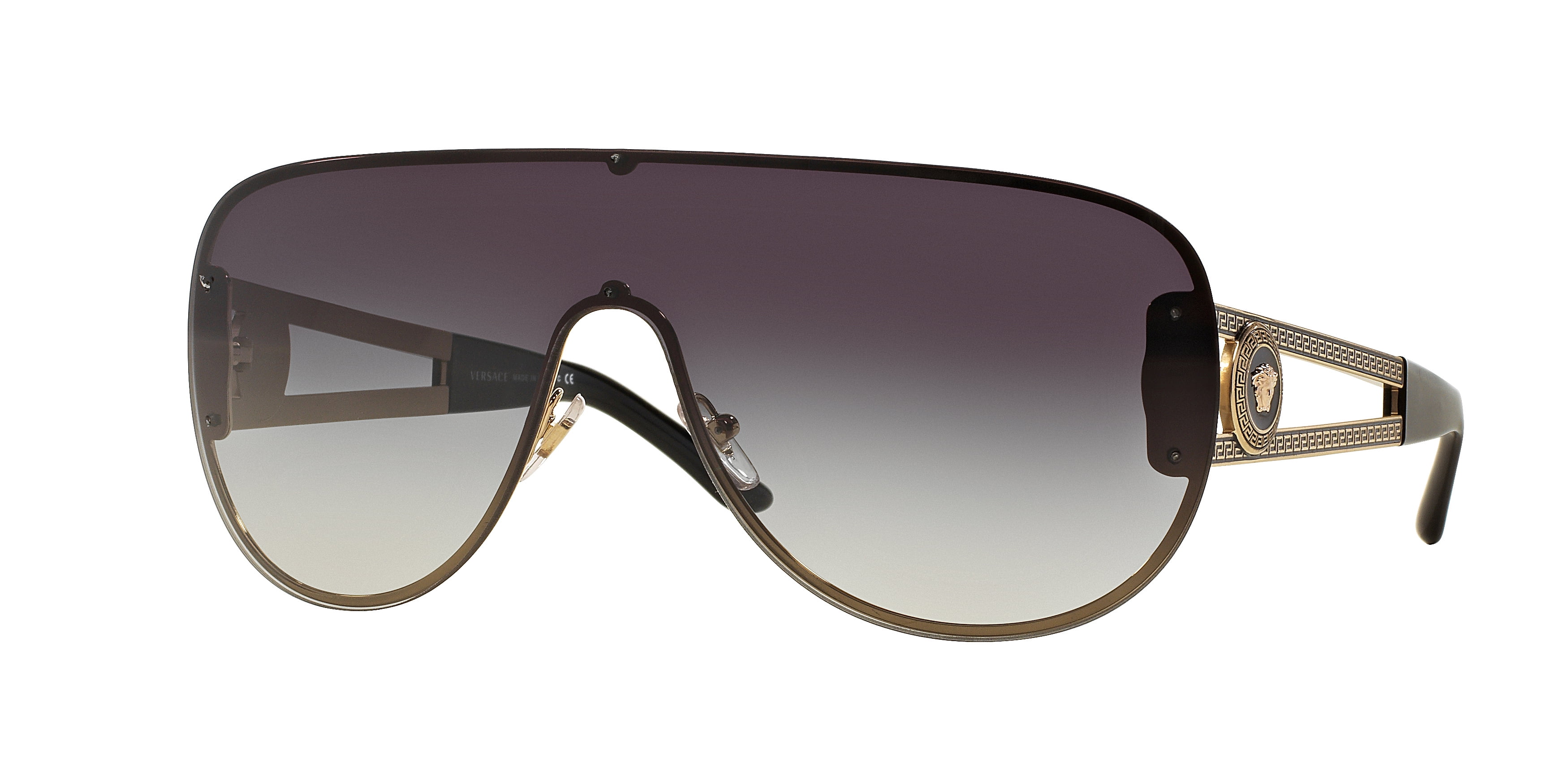 VERSACE VE2277 10026I Turquoise Brown Grad Grey Mir Silver  display picture 1