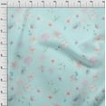 thumbnail image 3 of oneOone Cotton Poplin Fabric Flower Watercolor Decor Fabric Printed BTY 56 Inch Wide, 3 of 4